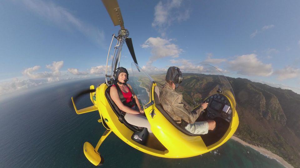 Oahu: Gyroplane Flight over North Shore of Oahu Hawaii - Quick Key Points Before You Go
