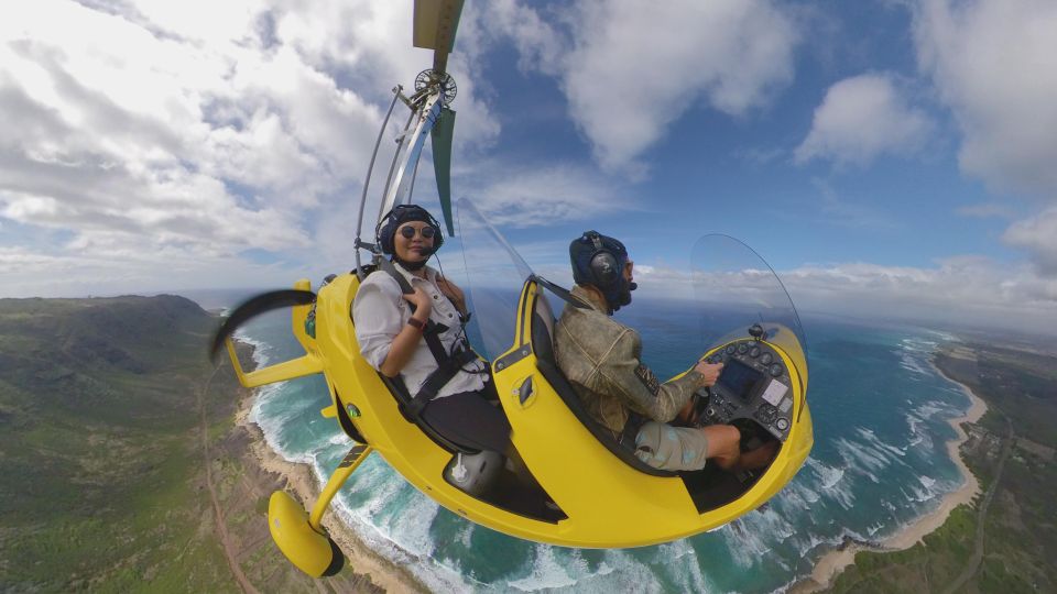 Oahu: Gyroplane Flight over North Shore of Oahu Hawaii - Practical Reality Check: Weather Permitting Means Flexibility