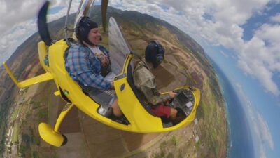 Oahu: Gyroplane Flight over North Shore of Oahu Hawaii - Meeting at Dillingham Airfield: Find the Hangars, Then Breathe Easy