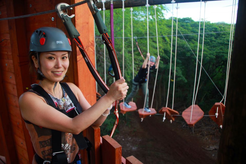 Oahu: High Ropes Adventure, Climbing, & Rappel Experience - Key highlights you should care about