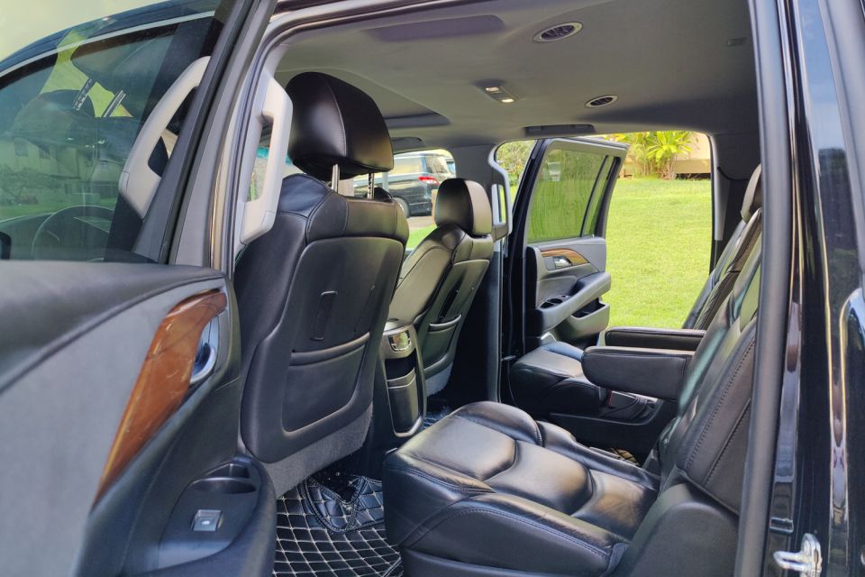 Oahu: Honolulu Airport Private by Escalade SUV - Timing, flight tracking, and the 45-minute ride