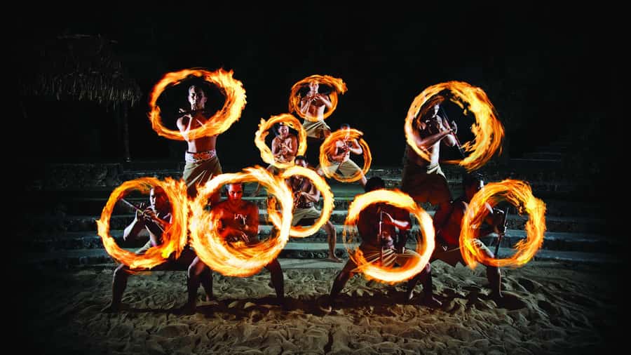 Oahu: Islands of Polynesia and "HA: Breath of Life Show" - Hawaii village: hula lesson, poi tasting, and Hawaiian games