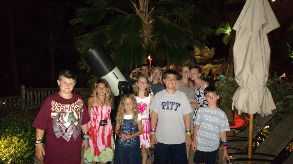 Oahu: Ko Olina Resort Polynesian Star Voyage - Telescope moments: Moon crater shadows and Jupiter’s colors