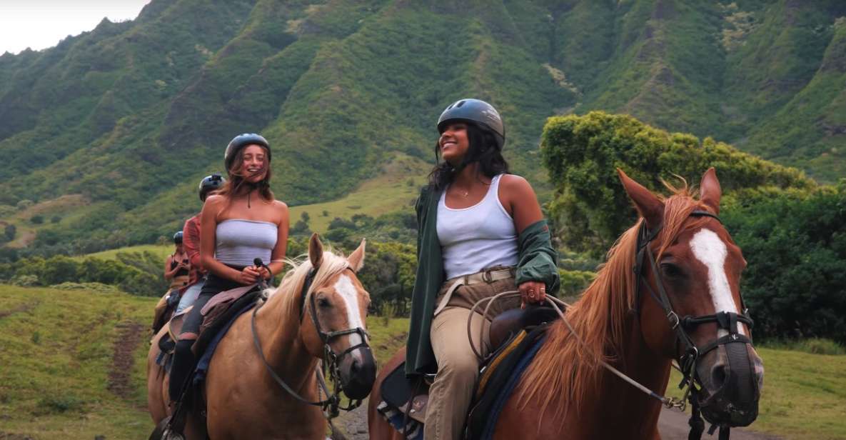 Oahu: Kualoa Hills and Valleys Horseback Riding Tour - Key highlights at a glance