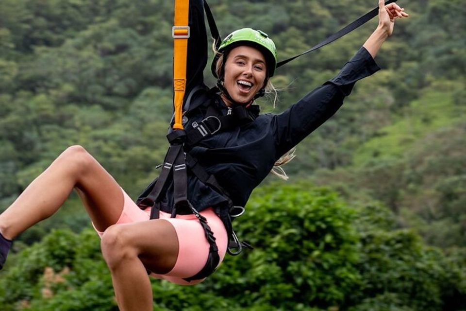 Oahu: Kualoa Jurassic Valley Zipline Tour - What you learn up there: Hawaiian culture and the valley’s living details