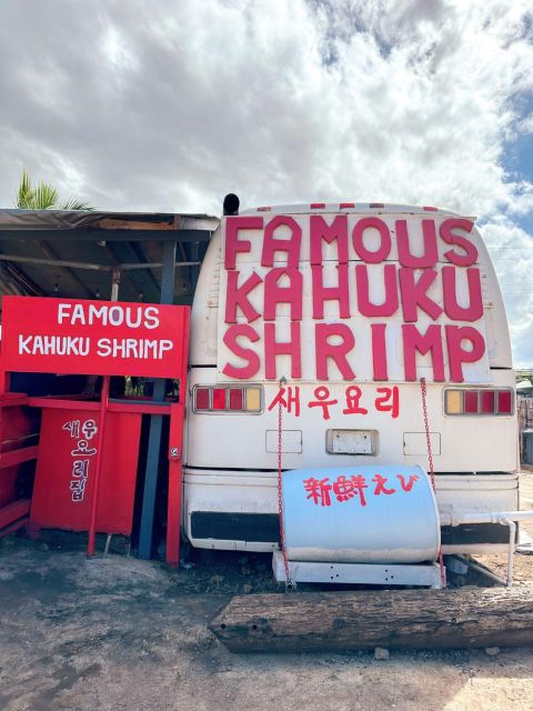 Oahu: North Shore Circle Island Small-Group Tour - Food is part of the itinerary: Tropical Farms and Kahuku food trucks