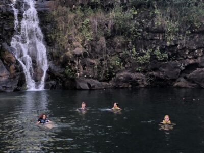 Oahu: North Shore Waterfall Swim - The One-Mile Botanical Garden Walk Through Waimea Valley