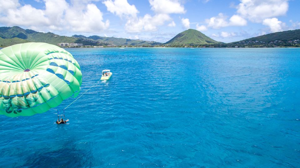 Oahu: Parasail on Maunalua Bay with Diamond Head Views - Key highlights at a glance