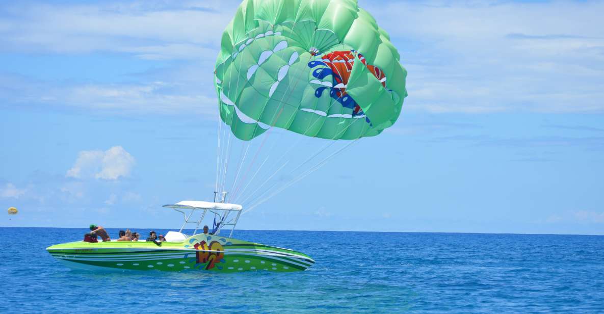 Oahu: Parasail on Maunalua Bay with Diamond Head Views - Meeting at H2O Sports Hawaii and the Speedboat Transfer