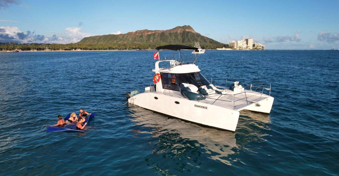 Oahu: Private Catamaran Sunset Cruise & Optional Snorkeling - The calm anchorage: where the sunset plan clicks