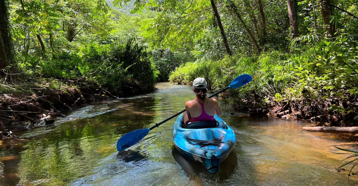 Oahu: Single & Double Kayak 3-Hour River Rental - Paddling the Kahana River and Bay: What Each Part Feels Like