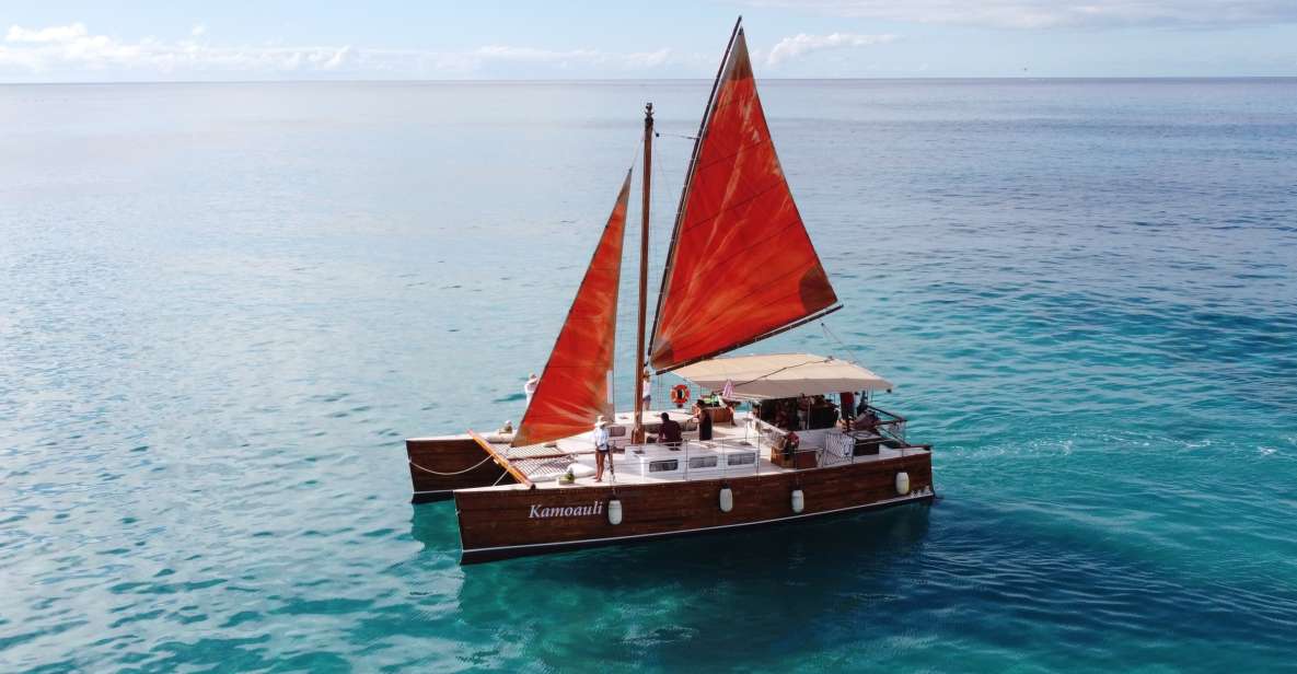 Oahu: Traditional Canoe Sunset Cruise with Dinner - From oli chant to Diamond Head: how the sail is paced