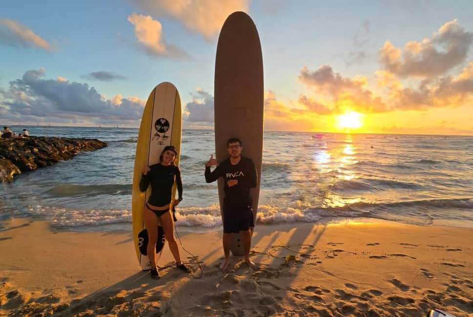 Oahu: Waikiki Beginner Private Surf Lesson- Female Guide - The Sand Lesson: 20–30 Minutes That Save You in the Water