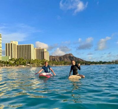 Oahu: Waikiki Beginner Private Surf Lesson- Female Guide - Meeting at Duke Kahanamoku’s Statue and Getting Ready