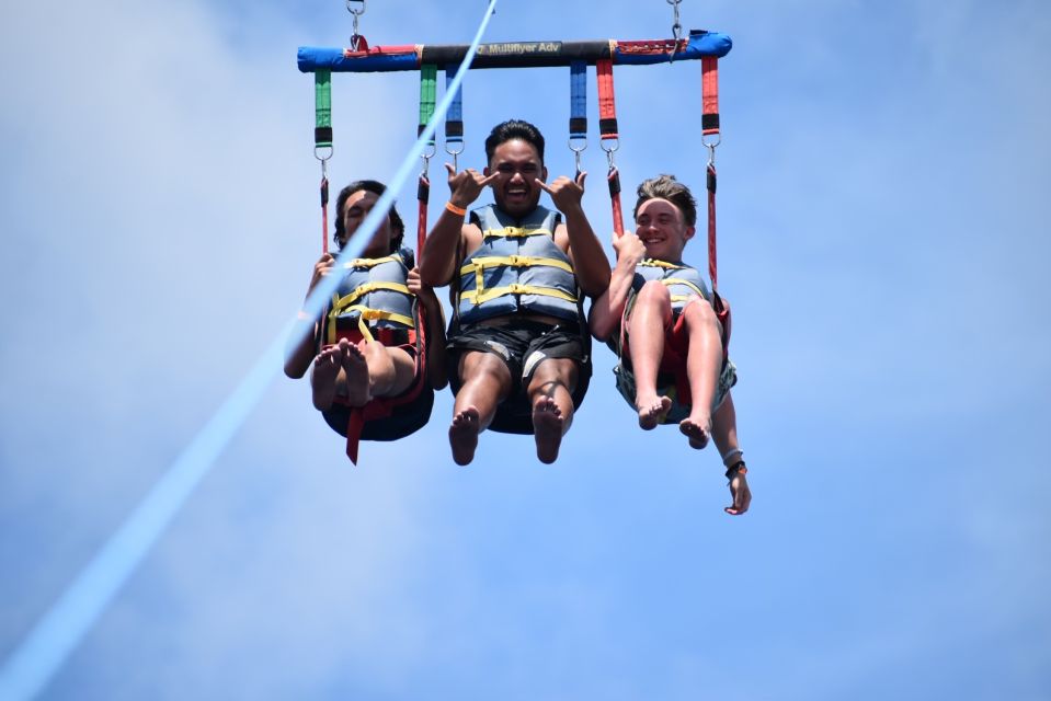 Oahu: Waikiki Parasailing - Diamond Head from above: the view that changes your whole Oahu map