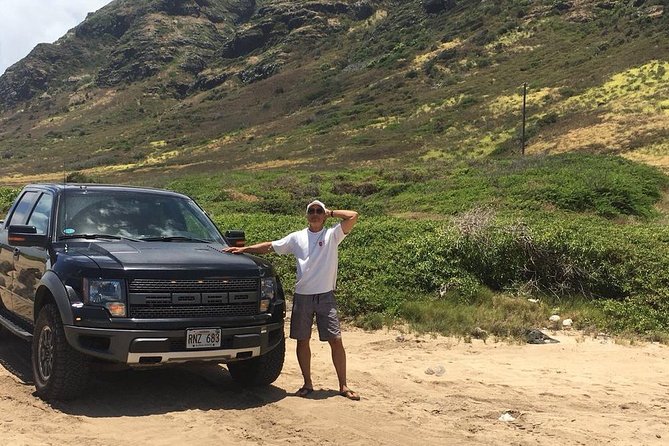 Off-Road Adventure Tour on Oahu's North Shore - The vehicle and the pacing: raptor-truck style off-roading plus real time outside