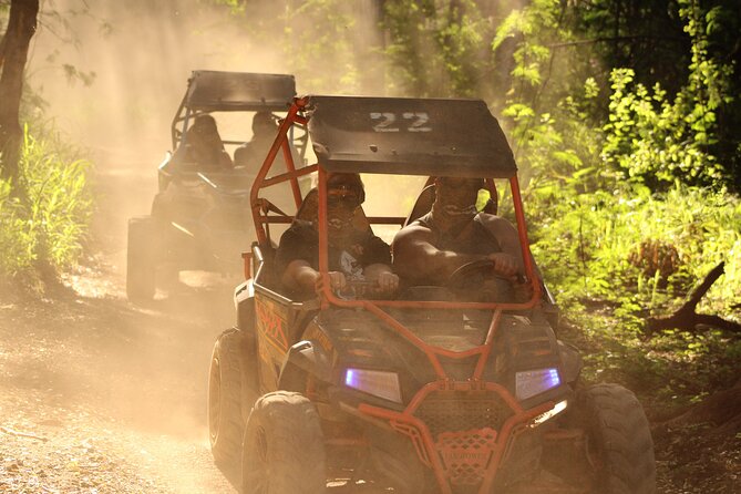 Off-Road ATV Adventure with Roundtrip Shuttle from Waikiki - The park break at Coral Crater: games, animals, and aerial fun