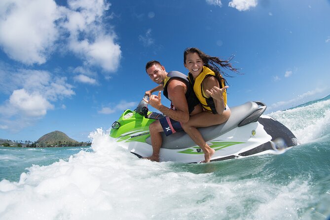 Parasailing and Jetski Experience in Maunalua Bay - Maunalua Bay Has the Right Feel for Sky-and-Speed