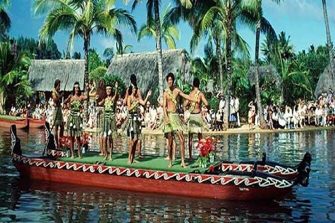 Pearl Harbor, Dole Plantation, and Polynesian Center from Maui - Polynesian Cultural Center: six nations, village time, and the big show