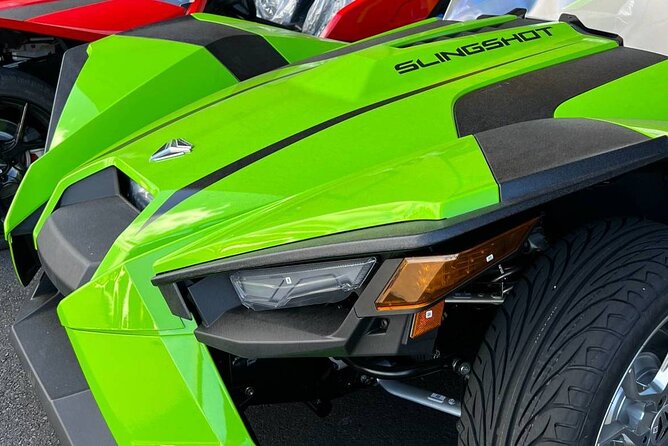 Polaris Sling Shot Rental - SL w/ Tech Package - Metalic Red - Key points before you rent