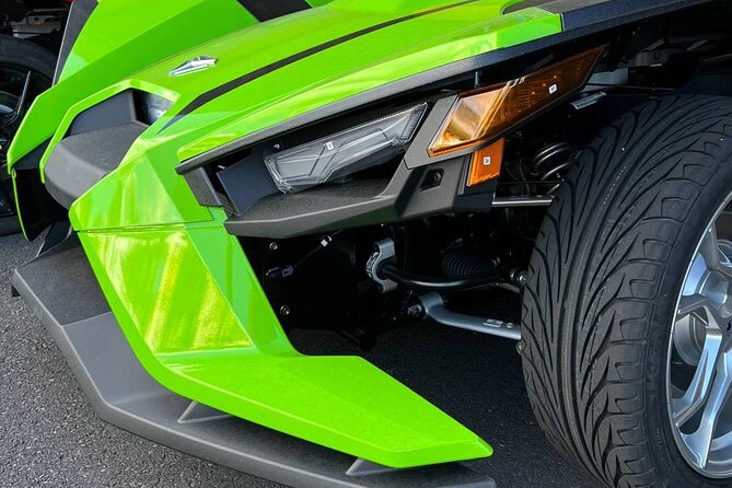 Polaris Sling Shot Rental - SL w/ Tech Package - Metalic Red - Pickup at 1584 Kona St: your day starts fast, your options stay open