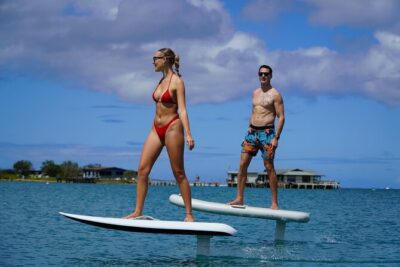 Premium eFoil Lesson near Waikiki - Three Water Runs: From Belly Rides to Standing Flight