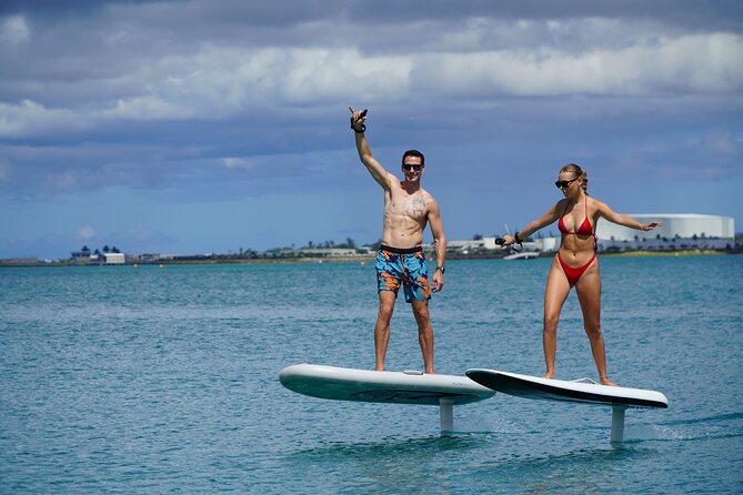 Private Efoil Experience in Ke'ehi Lagoon - Entering The Lesson: Simulator, Safety Class, and Control Basics