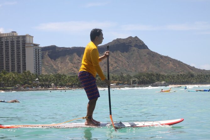 Private Group SUP Lessons by Waikiki Beachboys at the Royal - The 1-hour flow: learn balance first, then ride real water