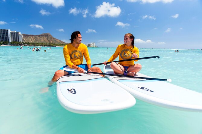 Private Group SUP Lessons by Waikiki Beachboys at the Royal - Meeting at Waikiki Beach Services near the Royal Hawaiian