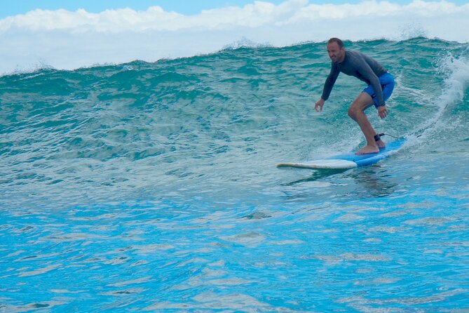 Private Guided Surf Boarding Lesson in Honolulu - How You End Up Catching More Waves (Not Just Learning)