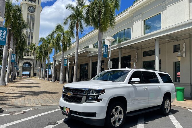 Private Luxury Escalade Transfer: HNL Airport & Cruise Ports - The Ride Itself: Comfortable SUV-Class Transport for Real Luggage