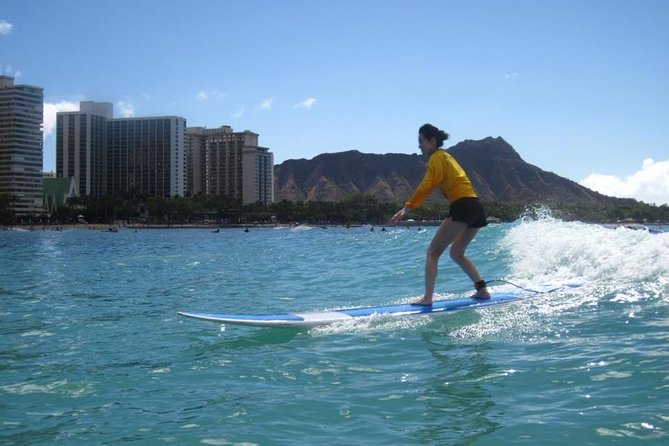 Private One-On-One Individual Surfing Lesson - Waikiki Beach, one instructor, and an hour that actually moves
