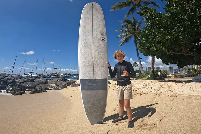 Private Surf Lesson 100% support any level 90mins is perfect time - Price and Value: When $130 Puts You on the Board