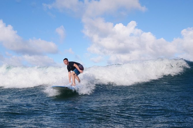 Private Surf Lesson - Meeting on Hauula’s Kamehameha Highway