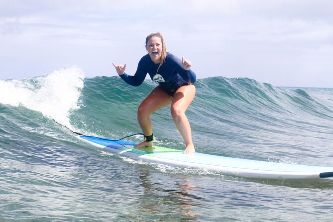 Private Surf Lesson for 3-5 People in North Shore Oahu - What a 2-Hour Private Lesson Feels Like in Real Life
