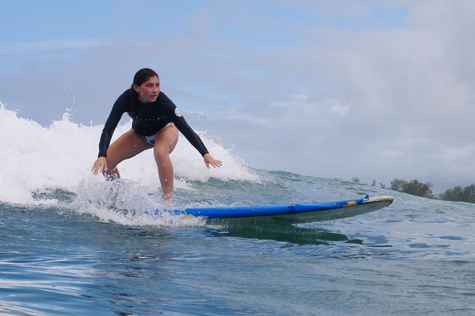 Private Surf Lesson - Getting your spot: ocean conditions decide the beach