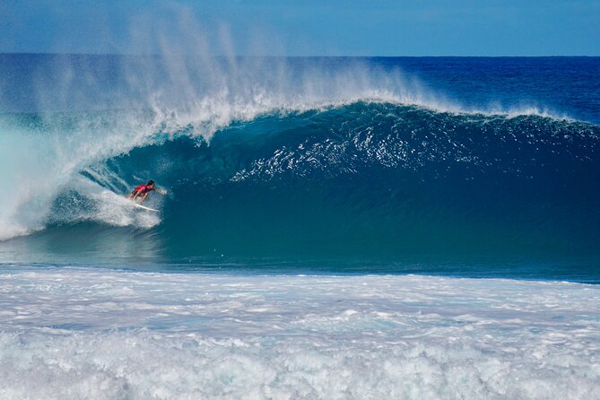 Private Tour Oahu including Waimea Waterfall-Customizable - North Shore food trucks and the lunch-choice game