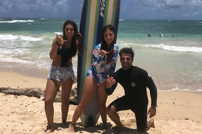 Semi-Private Surf Lesson - North Shore Surf Lesson With a Day-of Ocean-Conditions Plan