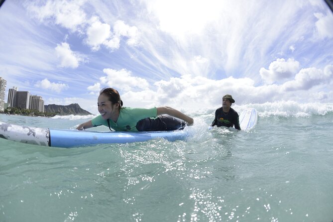 Semi-Private Surf Lesson for 2 or 3 people on Waikiki Beach - Where the meeting point fits into your Waikiki day