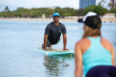Stand-Up Paddle Yoga - The Yoga Progression: Breath, Standing Flow, Then Rest