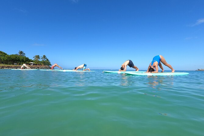 Stand-Up Paddle Yoga - Scheduling on Oahu: Two Times, About 1h 15, Back to the Start