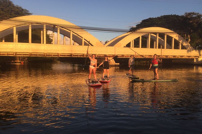 Sunset Stand Up Paddle with Photos and Turtles - The on-land lesson that actually sets you up for sunset