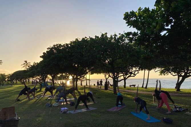 Sunset Yoga Flow at Magic Island - Entering The Calm: Where Magic Island Yoga Actually Takes Place
