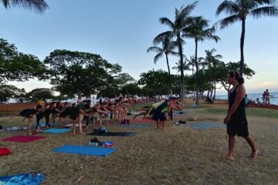 Sunset Yoga Flow at Magic Island - What’s Included: Props, Aromatherapy, and a Brief Massage