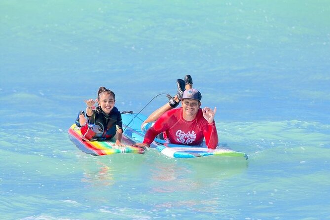 Surf HNL: Ala Moana Surf Lessons!!! - Ala Moana Beach Park practice: sand lessons that build real confidence