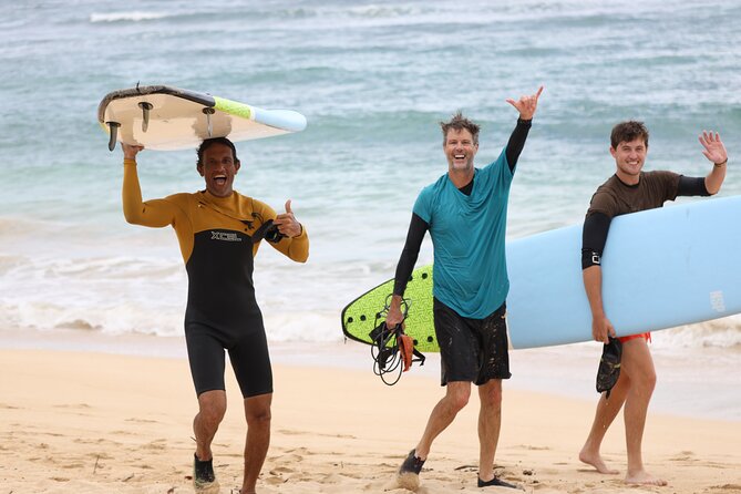 Surf Lesson in Haleiwa - The 2-hour lesson: private vs semi-private vs small group