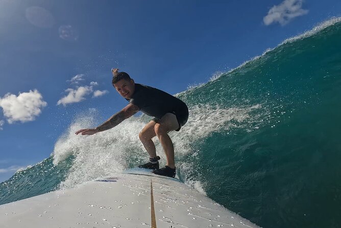 Surf Lessons get your Social Media video & photos you Surfing HI. - Free photos for social media, plus optional Go-Pro video