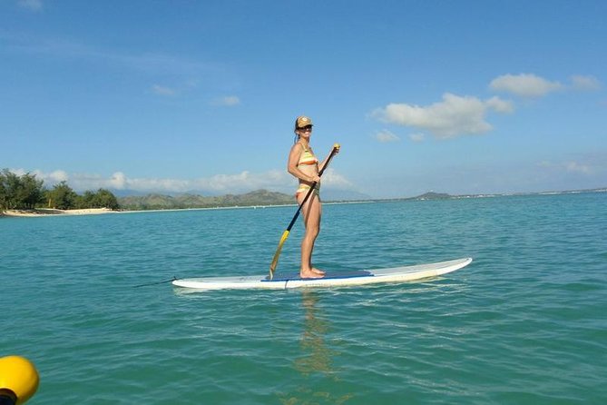 Surf or Kayak or Standup Paddle board in Lanikai, Kailua, Oahu - Your choice of sport: SUP, surf, or kayak