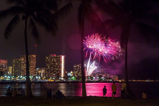 Waikiki Fireworks Dinner Cruise: Sail & Sparkle on Friday Nights - Fireworks Over Waikiki: About Timing, Viewing, and Motion