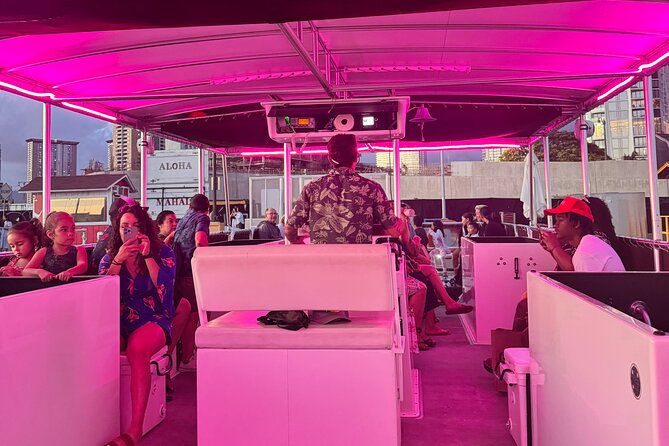 Waikiki Glass Bottom Boat Fireworks Tour - Comfort on Board: Seating, Restroom, and BYO Setup